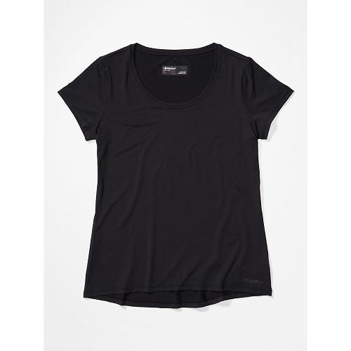 Marmot Clothes Black NZ - All Around T-Shirts Womens NZ9160754